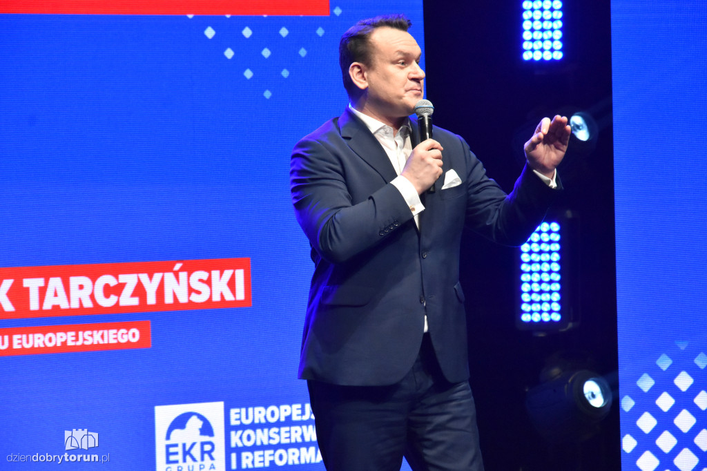 Morawiecki, Tarczyński i Obajtek w Toruniu!