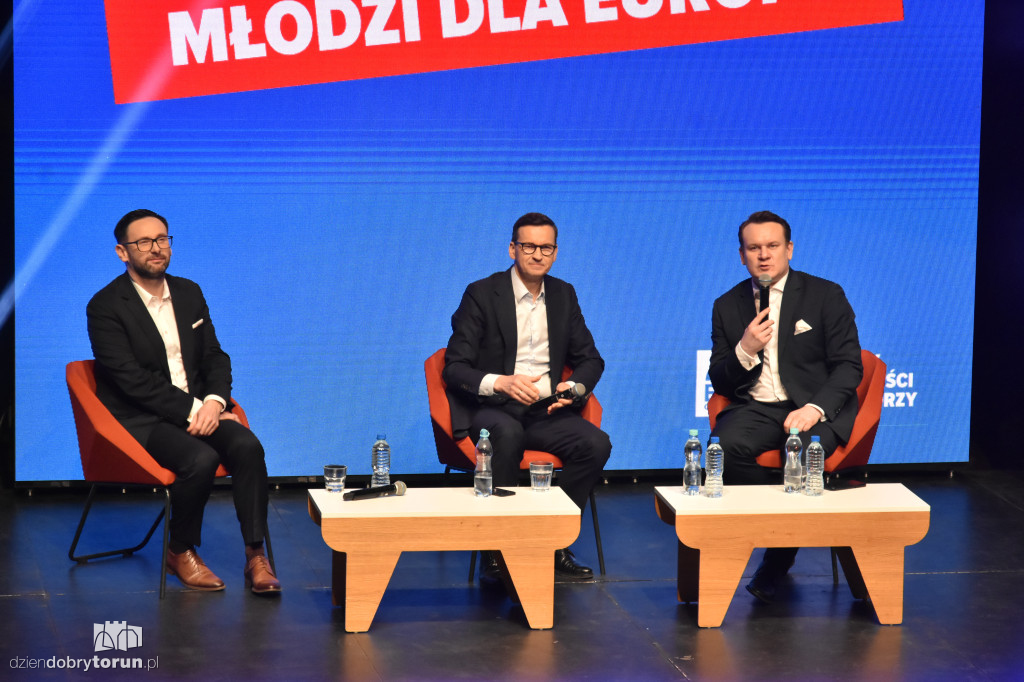 Morawiecki, Tarczyński i Obajtek w Toruniu!