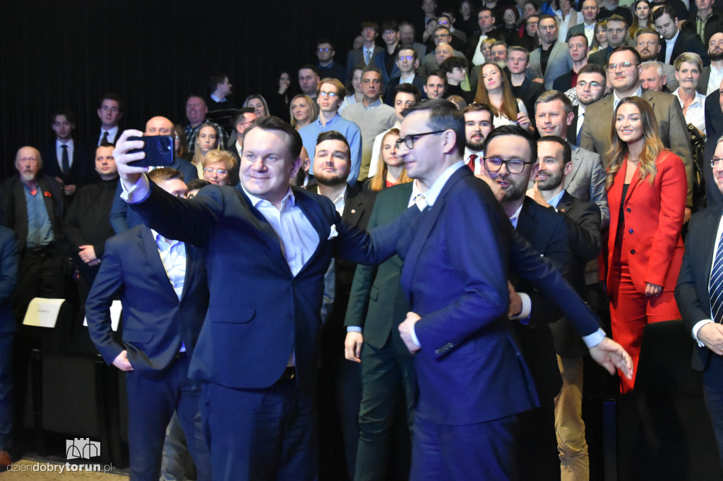 Morawiecki, Tarczyński i Obajtek w Toruniu!