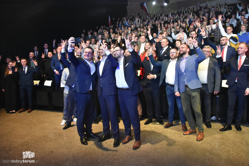 Morawiecki, Tarczyński i Obajtek w Toruniu!