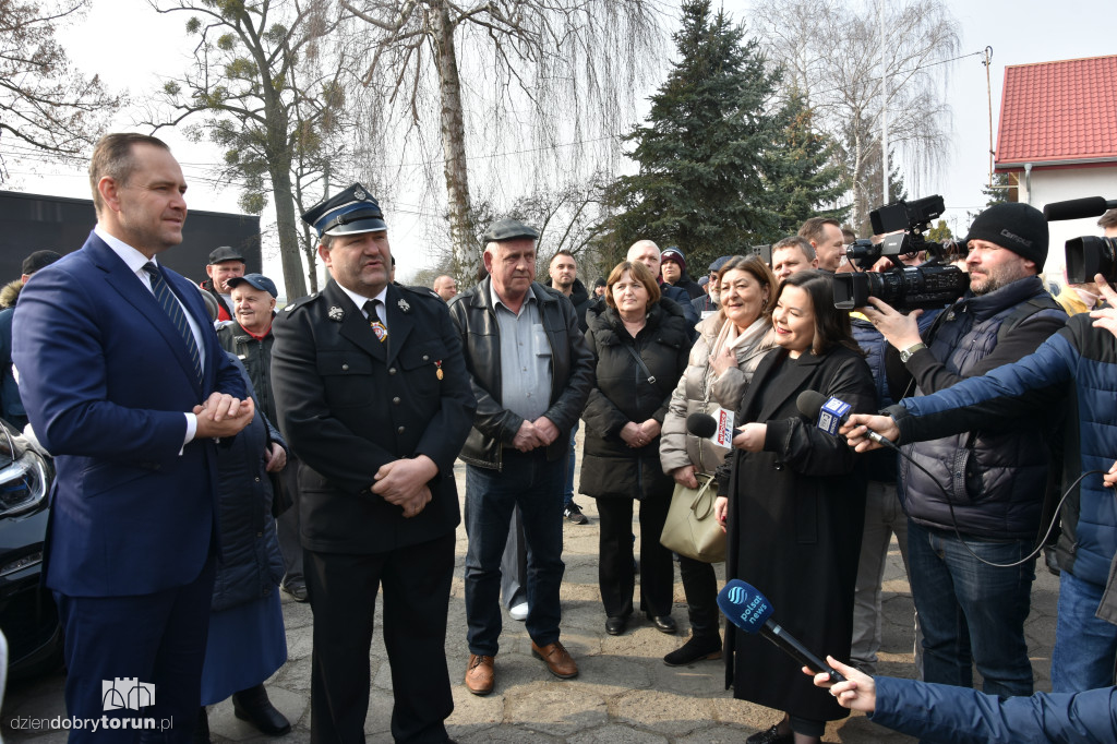 Karol Nawrocki w Rychnowie Wielkim