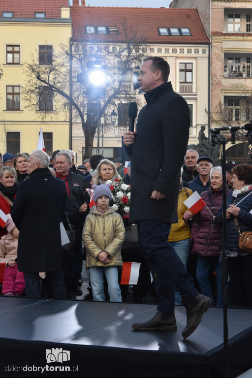 Karol Nawrocki w Chełmnie