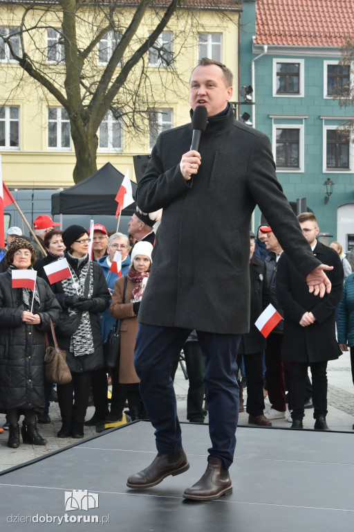 Karol Nawrocki w Chełmnie