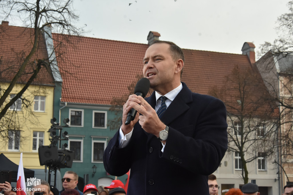 Karol Nawrocki w Chełmnie