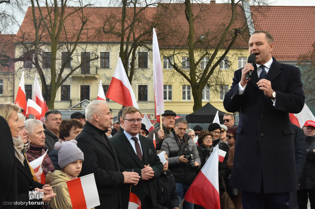 Karol Nawrocki w Chełmnie