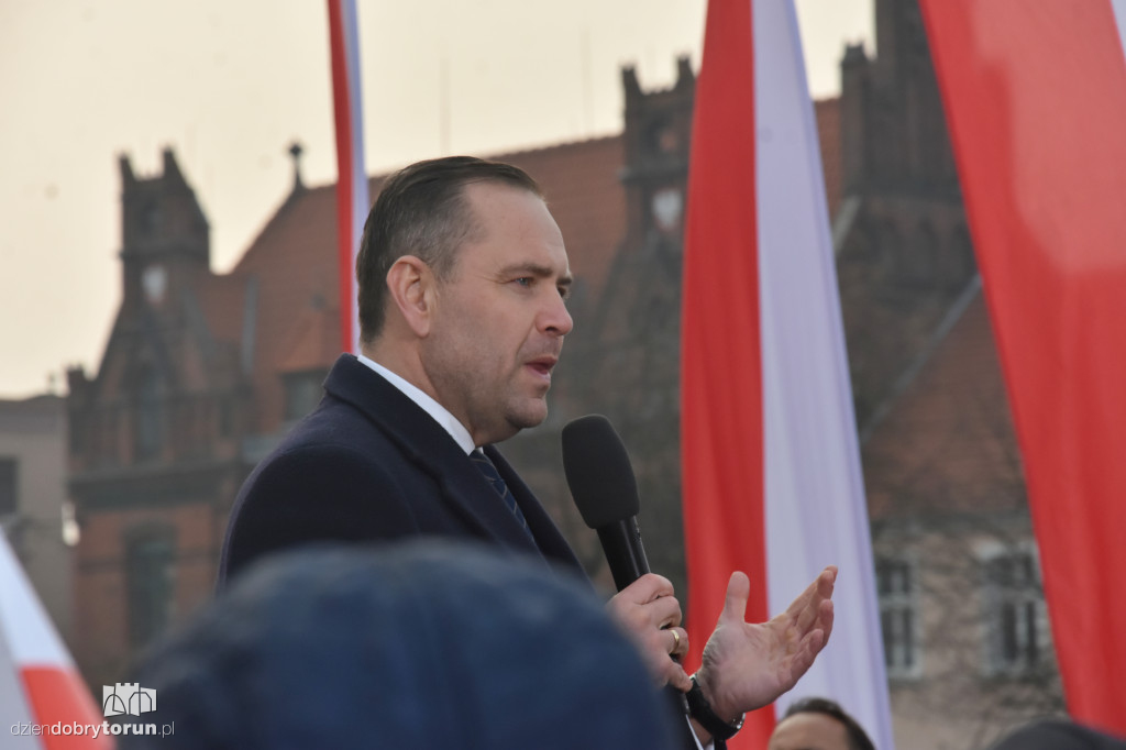 Karol Nawrocki w Chełmnie