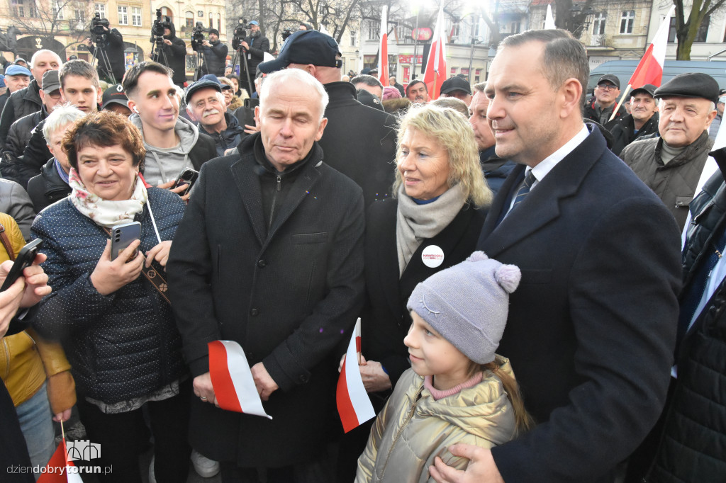 Karol Nawrocki w Chełmnie