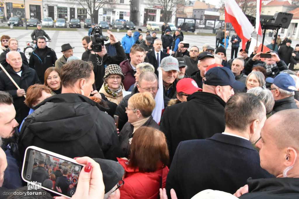 Karol Nawrocki w Chełmnie