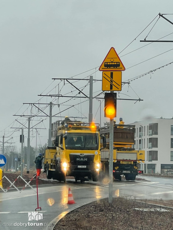 Awaria! Zerwana trakcja unieruchomiła tramwaje