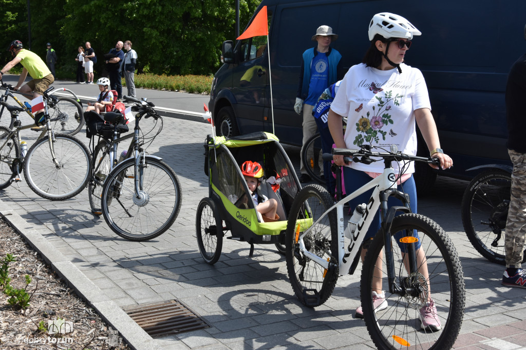 Rajd rowerowy pod Biało-Czerwoną