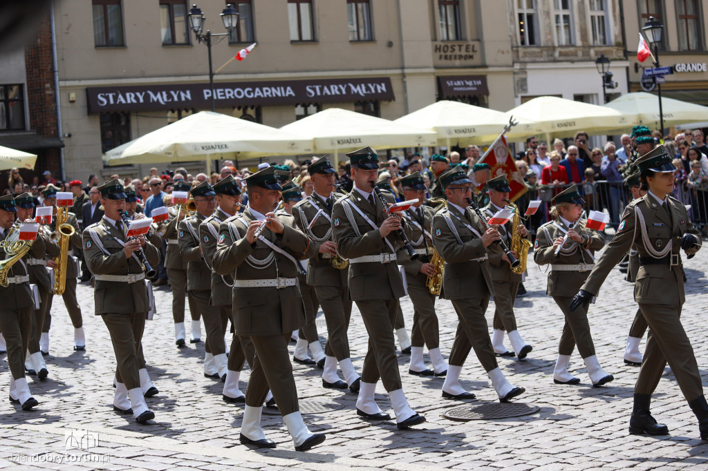 Uroczystości wojskowe na 3 maja