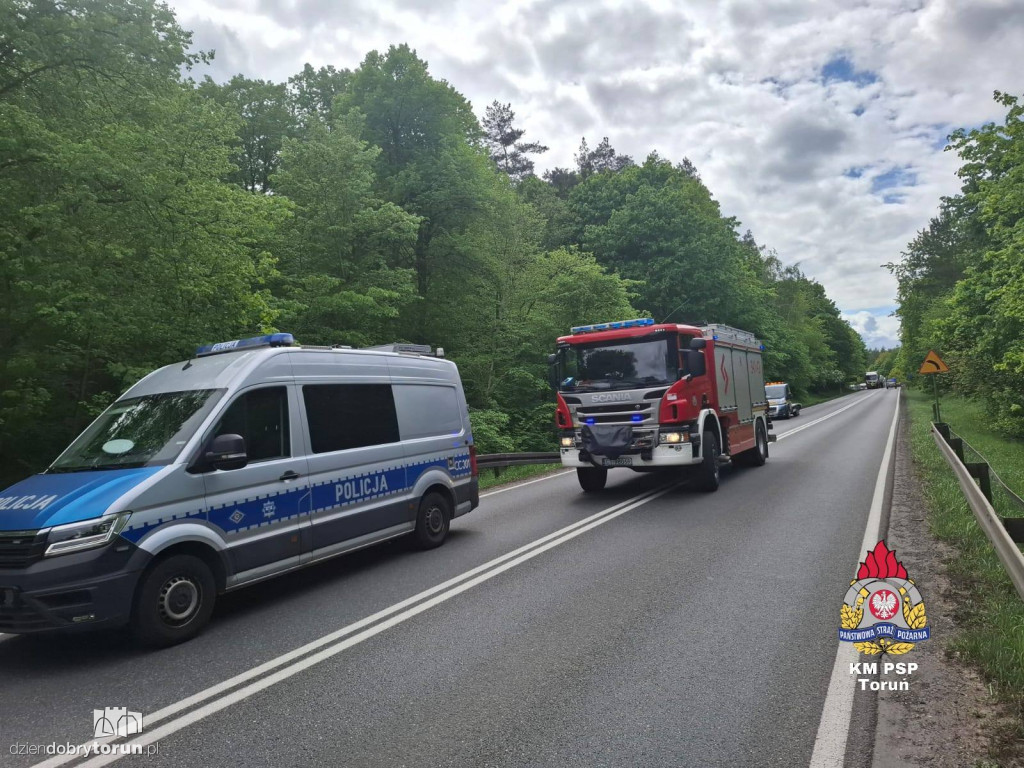 Straszny wypadek pod Toruniem