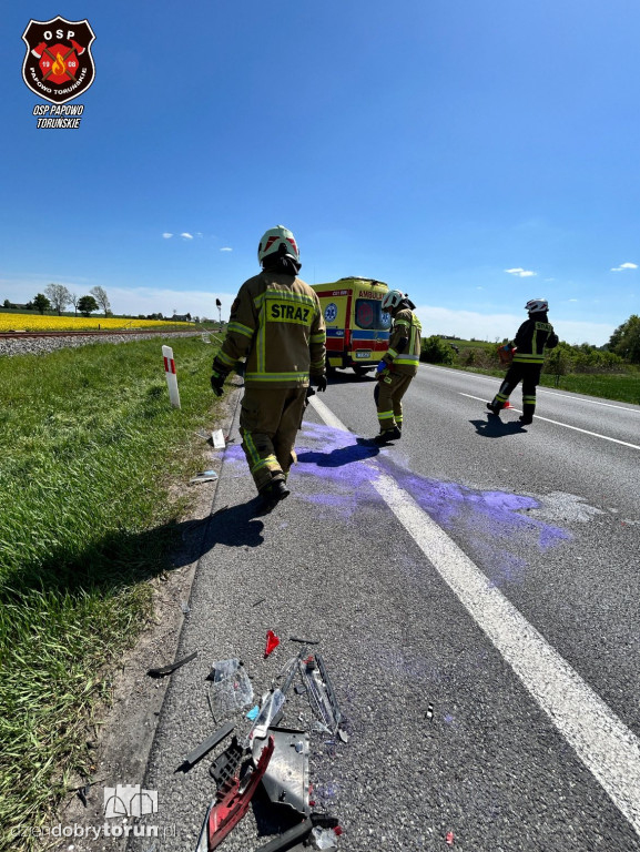 Groźne zdarzenie w Zęgwircie pod Toruniem