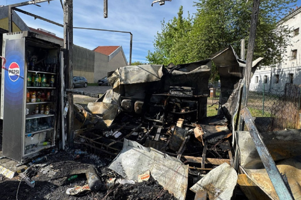 Spłonął popularny lokal przy bulwarach