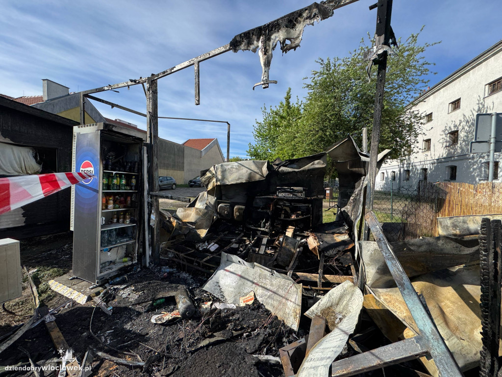 Spłonął popularny lokal przy bulwarach