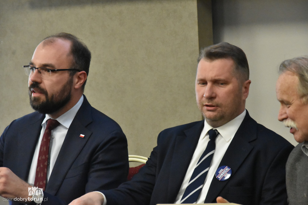 Przemysław Czarnek w Toruniu