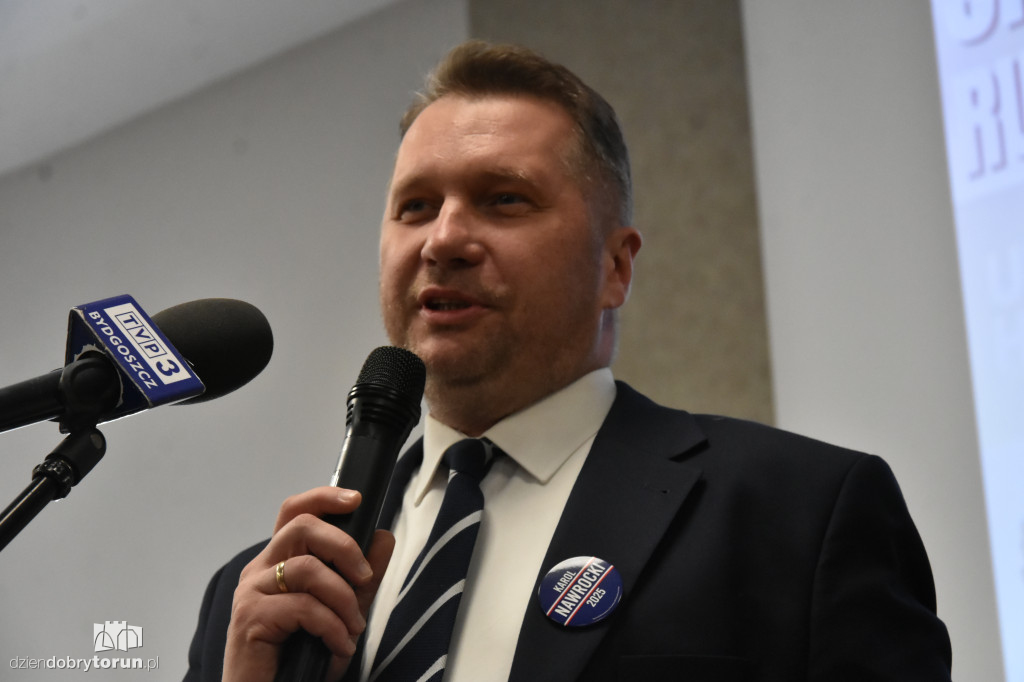 Przemysław Czarnek w Toruniu