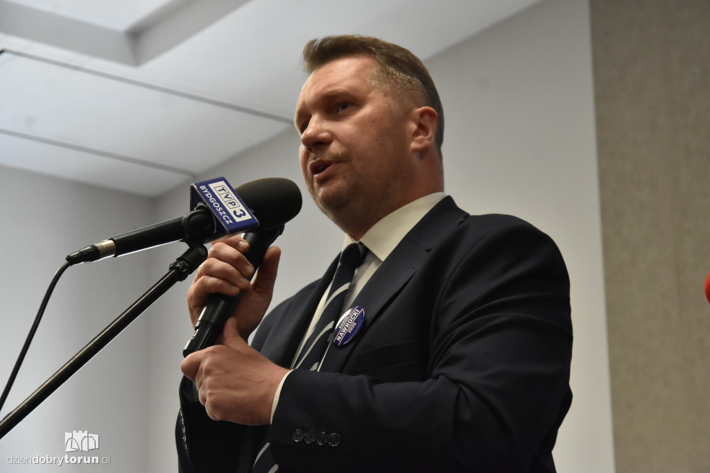 Przemysław Czarnek w Toruniu