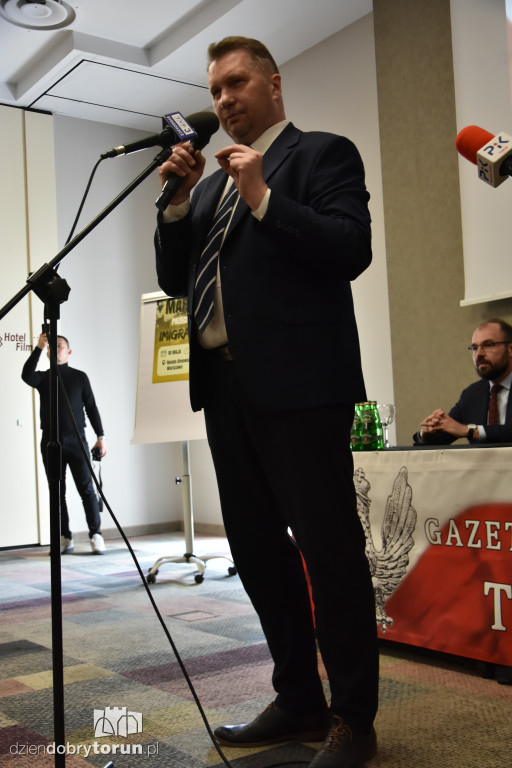 Przemysław Czarnek w Toruniu