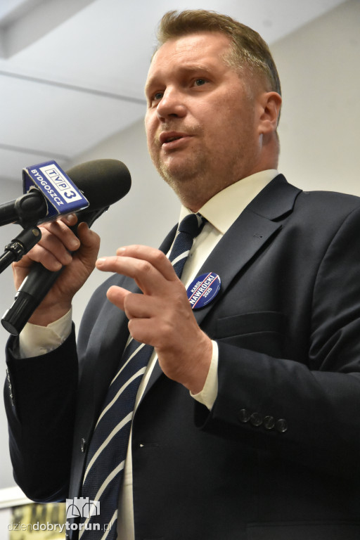 Przemysław Czarnek w Toruniu