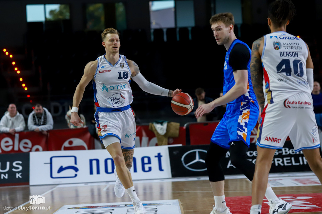 Arriva Polski Cukier Toruń 74:86 MKS Dąbrowa Górnicza
