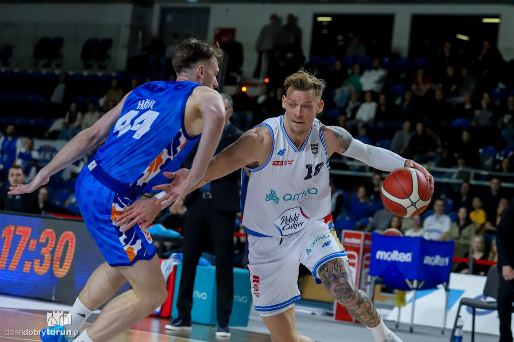 Arriva Polski Cukier Toruń 74:86 MKS Dąbrowa Górnicza