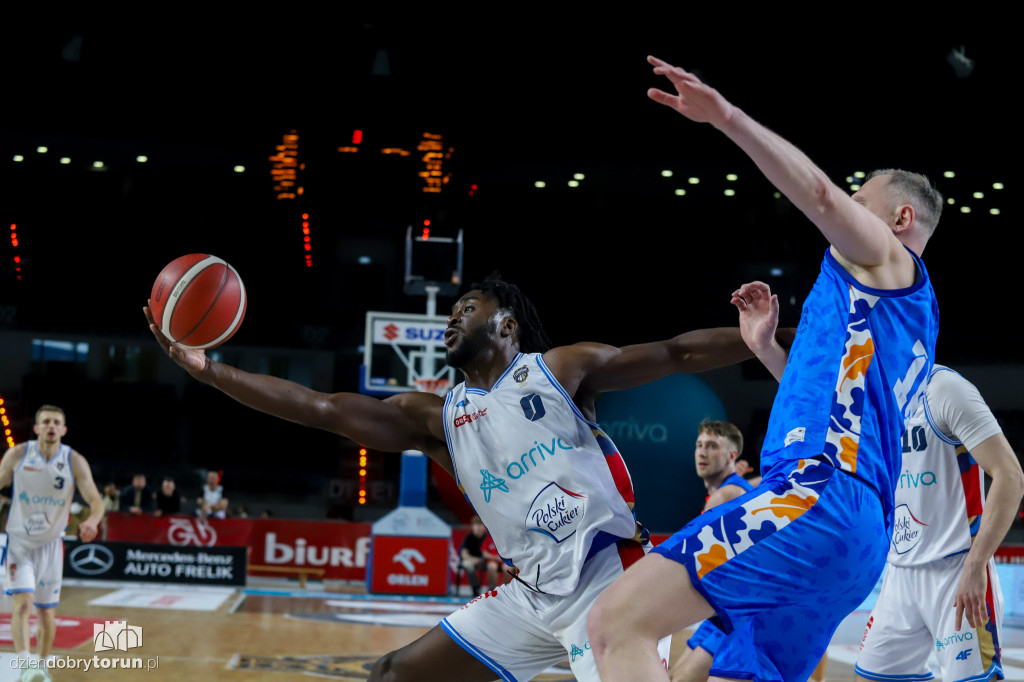 Arriva Polski Cukier Toruń 74:86 MKS Dąbrowa Górnicza