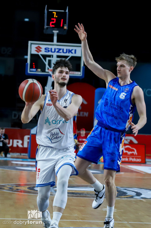 Arriva Polski Cukier Toruń 74:86 MKS Dąbrowa Górnicza