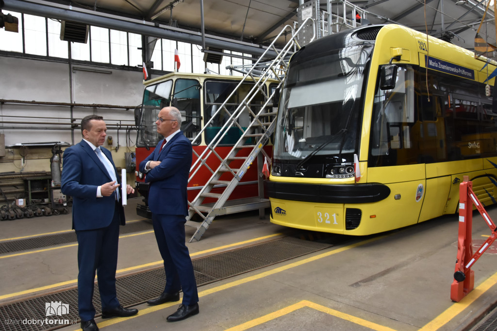 Konferencja w sprawie nowej zajezdni tramwajowej