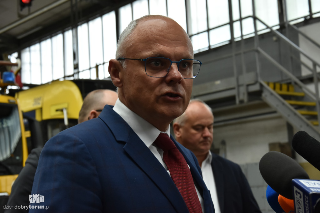 Konferencja w sprawie nowej zajezdni tramwajowej