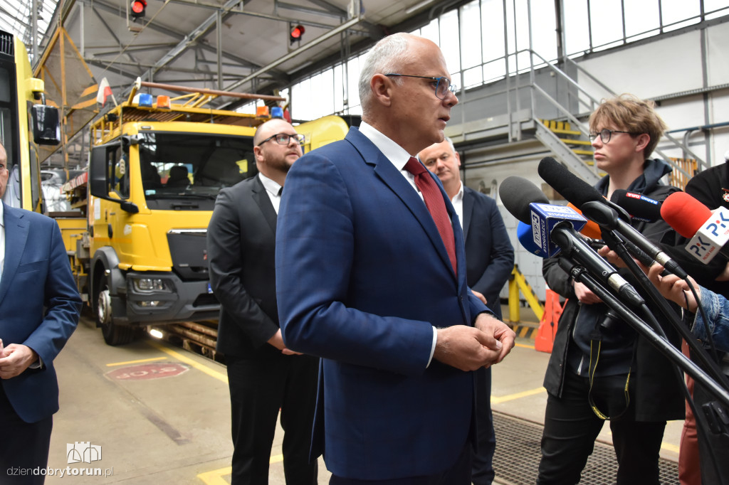 Konferencja w sprawie nowej zajezdni tramwajowej