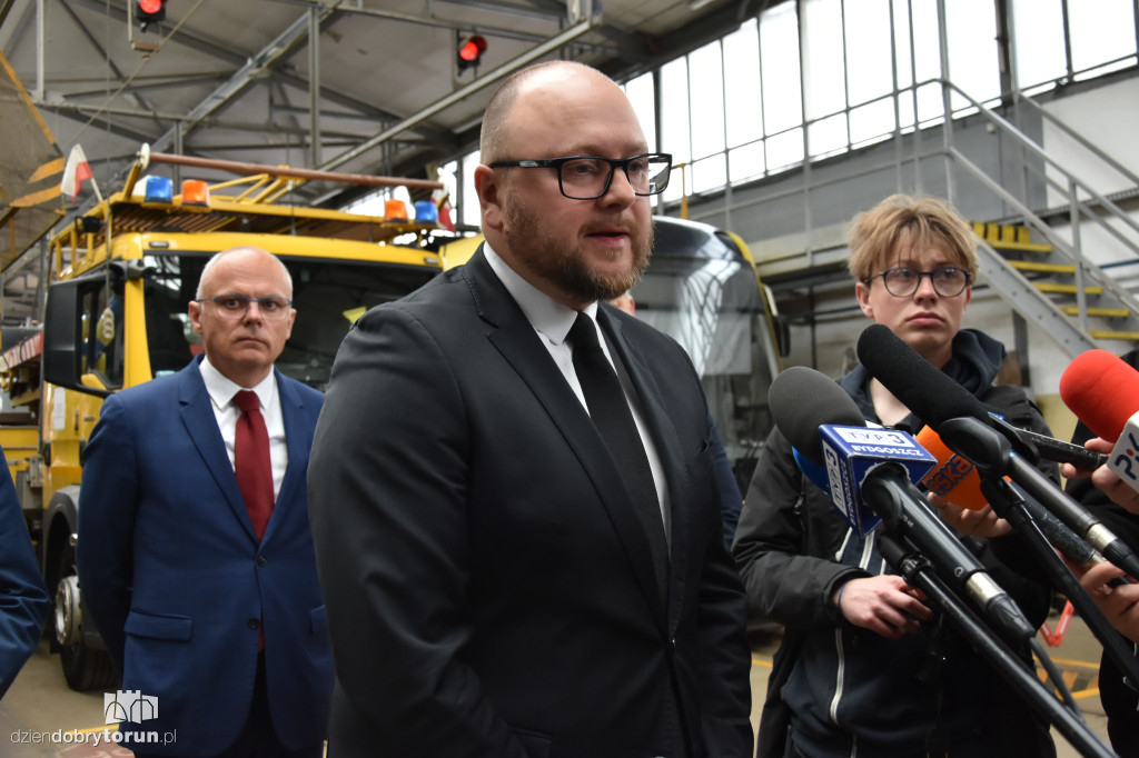 Konferencja w sprawie nowej zajezdni tramwajowej