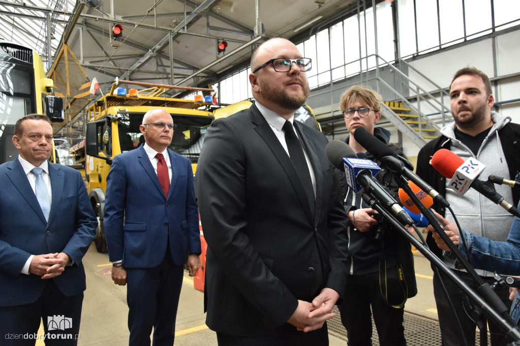 Konferencja w sprawie nowej zajezdni tramwajowej