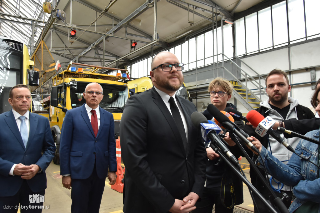 Konferencja w sprawie nowej zajezdni tramwajowej