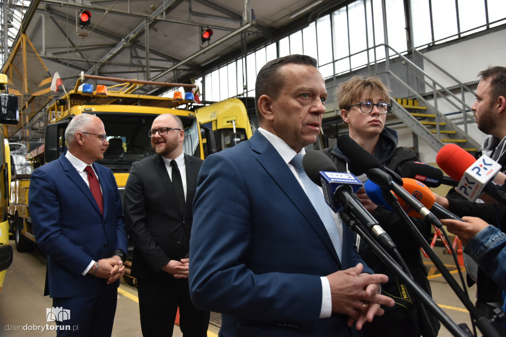 Konferencja w sprawie nowej zajezdni tramwajowej