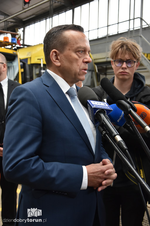 Konferencja w sprawie nowej zajezdni tramwajowej