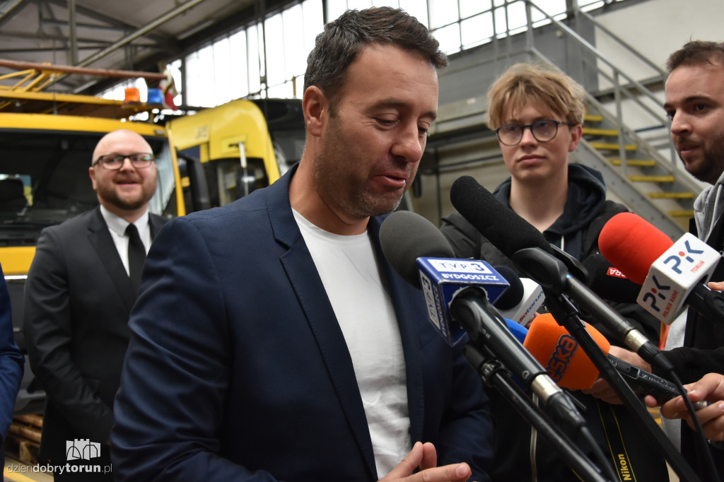 Konferencja w sprawie nowej zajezdni tramwajowej