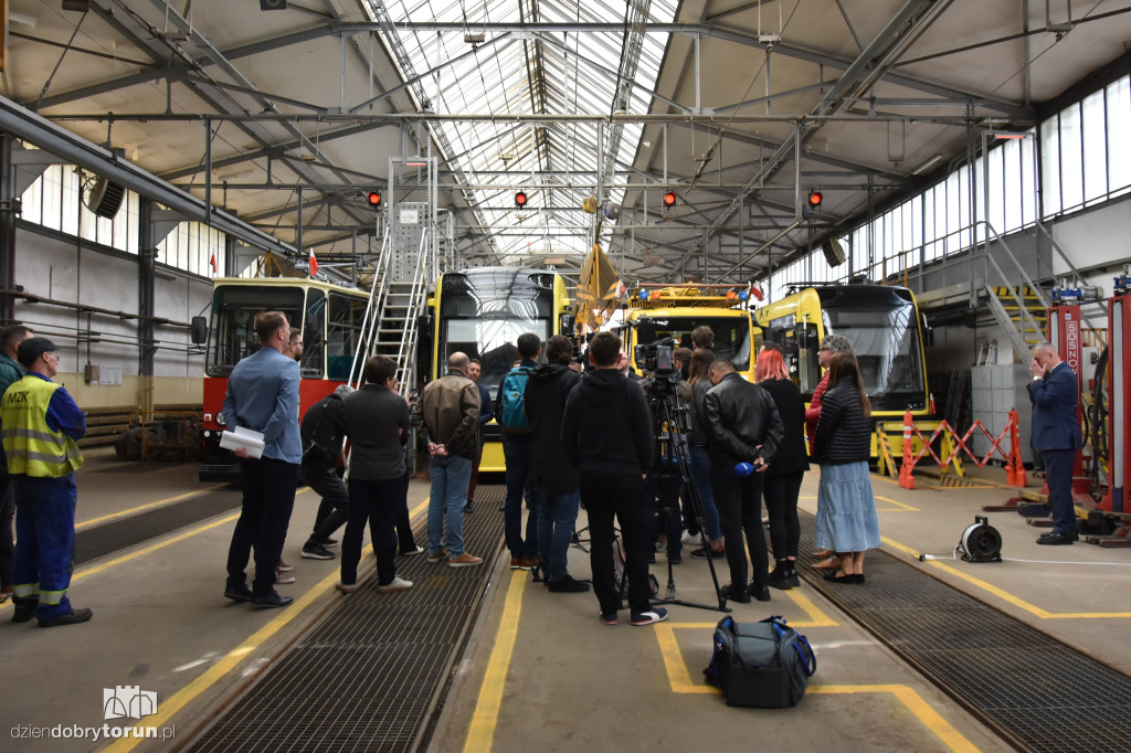 Konferencja w sprawie nowej zajezdni tramwajowej