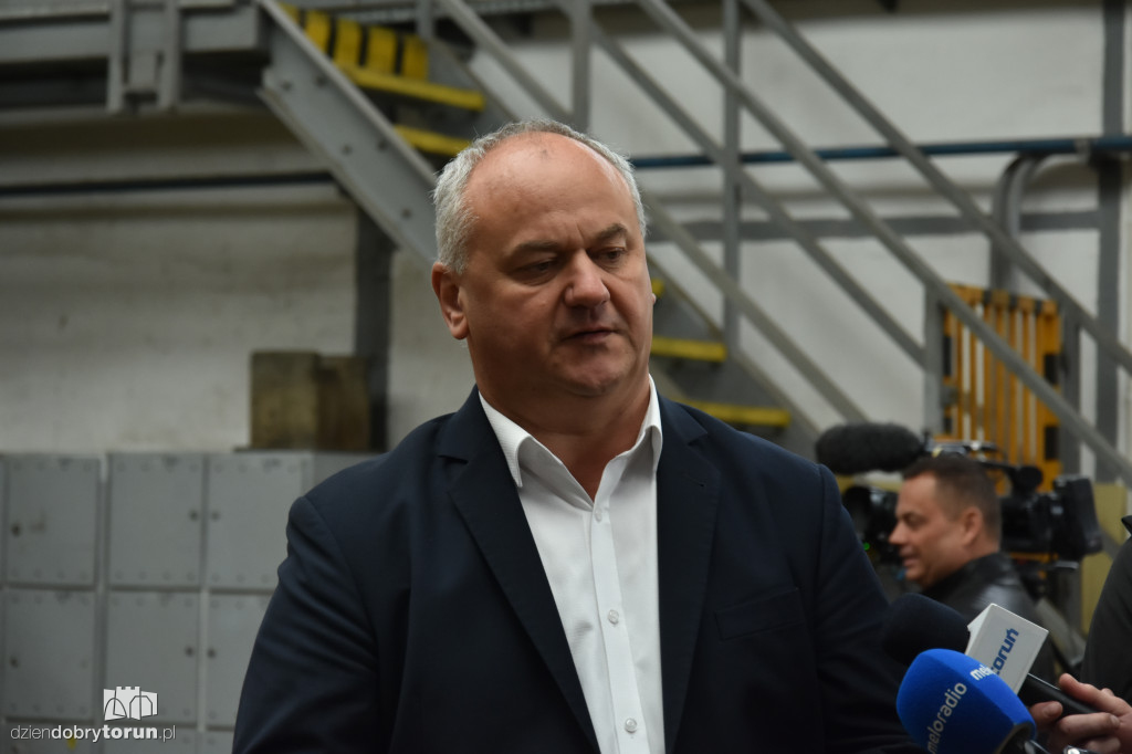 Konferencja w sprawie nowej zajezdni tramwajowej