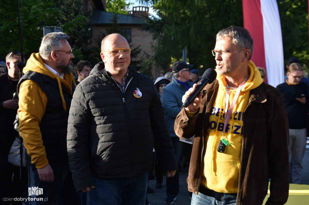 Szymon Hołownia w Ciechocinku