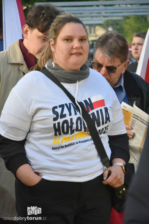 Szymon Hołownia w Ciechocinku