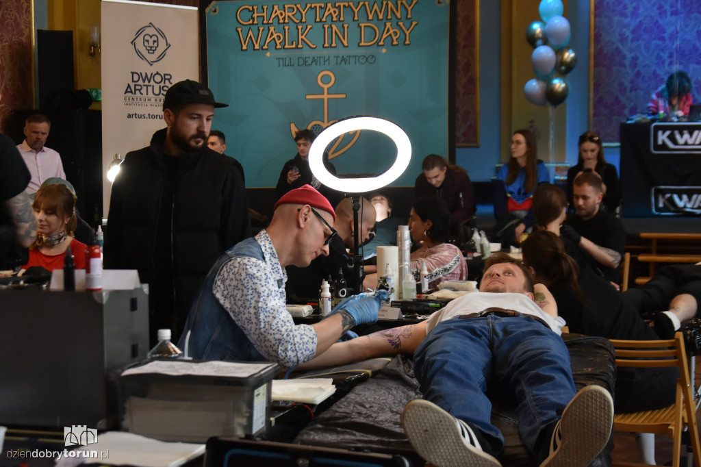 Charytatywny walk-in day w Till Death Tattoo