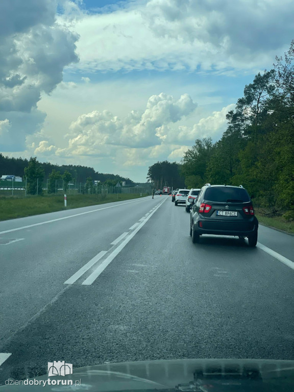 Groźny wypadek na DK91