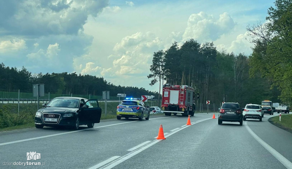 Groźny wypadek na DK91