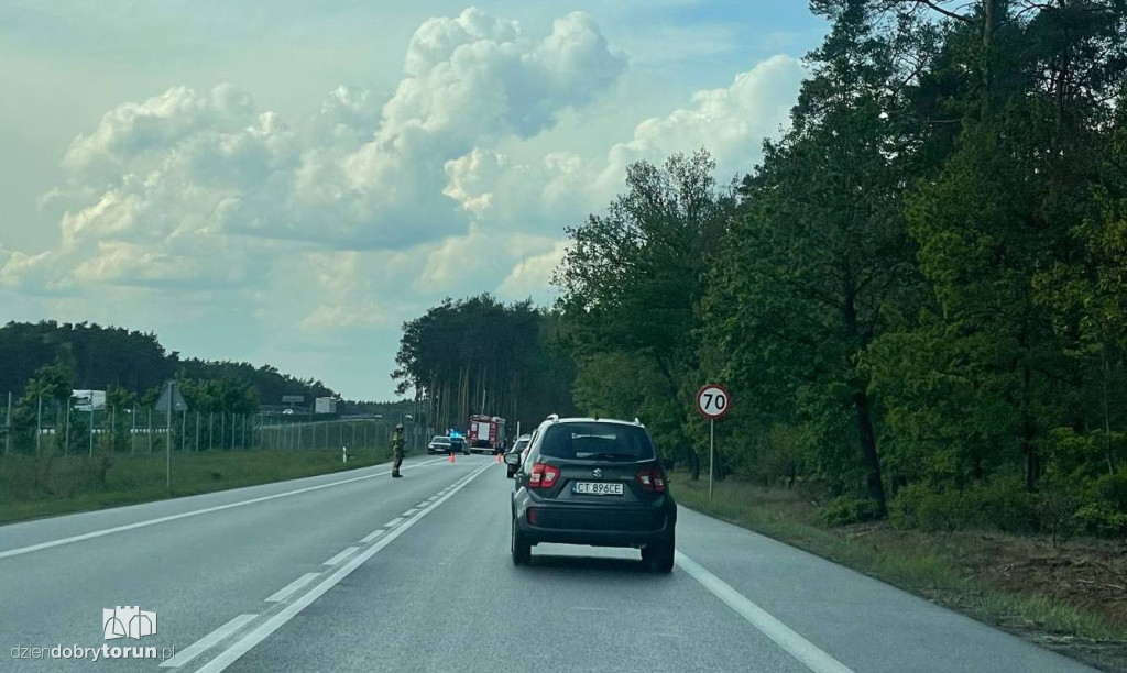 Groźny wypadek na DK91