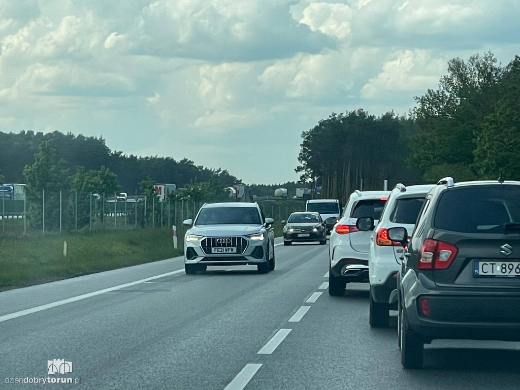 Groźny wypadek na DK91