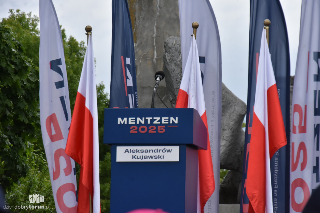 Sławomir Mentzen w Aleksandrowie Kujawskim