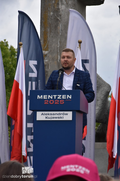 Sławomir Mentzen w Aleksandrowie Kujawskim