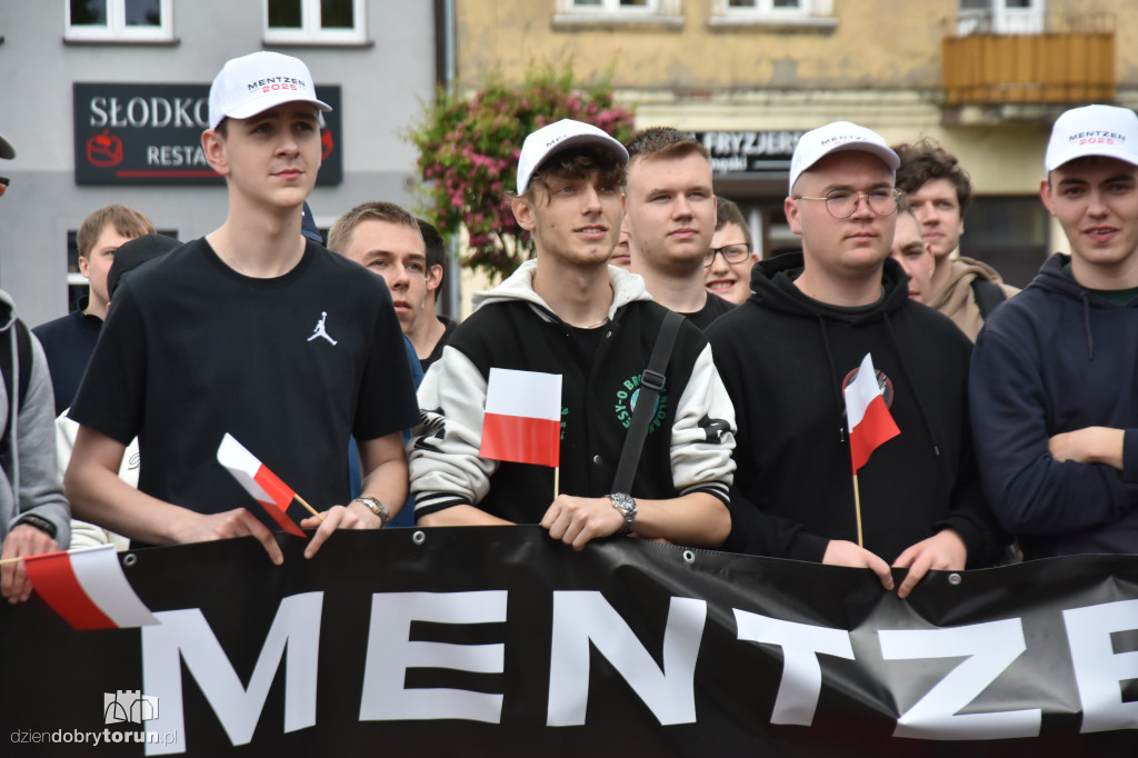 Sławomir Mentzen w Aleksandrowie Kujawskim