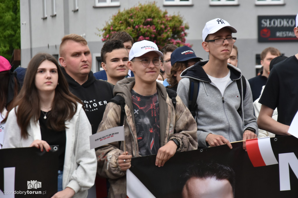 Sławomir Mentzen w Aleksandrowie Kujawskim